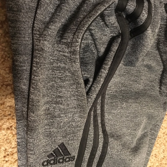 ADIDAS * Fleece-lined * Heathered Black/Gray * XL - Picture 3 of 3